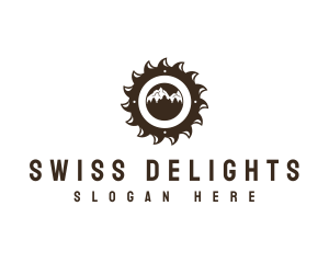 Sawmill Mountain Logging logo design