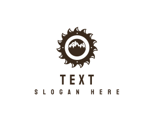 Sawmill Mountain Logging logo design