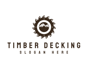 Sawmill Mountain Logging logo design