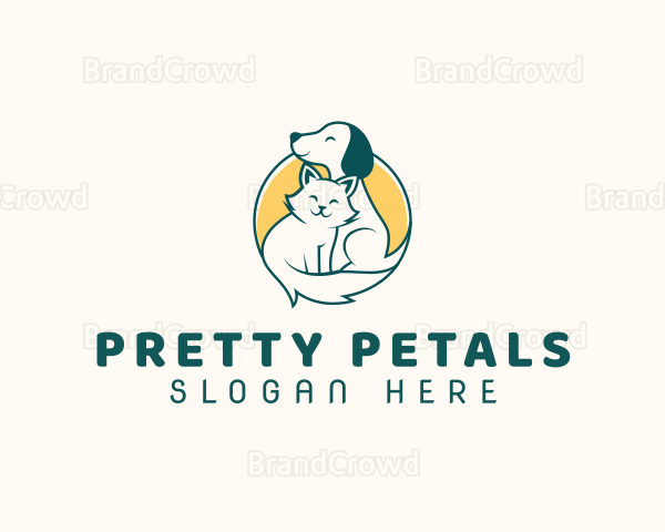 Dog Cat Vet Logo