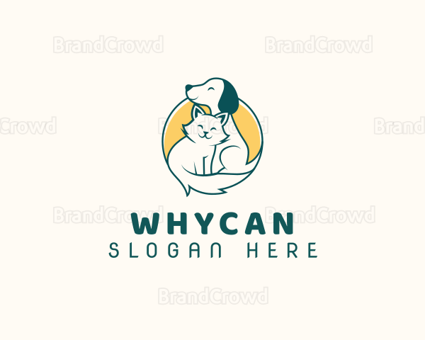 Dog Cat Vet Logo