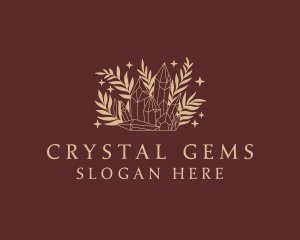 Organic Luxury Gems logo design