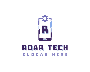 Cyber Tech Smartphone logo design