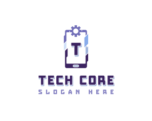 Cyber Tech Smartphone logo design