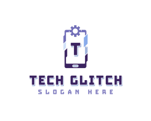 Cyber Tech Smartphone logo design