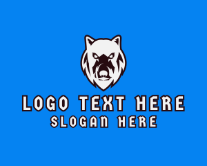 Tough - Wolf Gamer Clan logo design