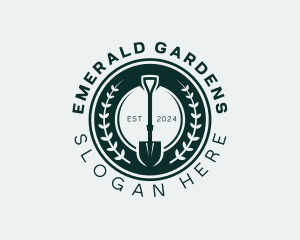 Shovel Lawn Landscaping logo design