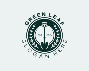 Evergreen - Shovel Lawn Landscaping logo design