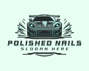 Car Wash Cleaning logo design