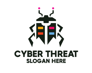 Malware - Beetle Tech Robot logo design