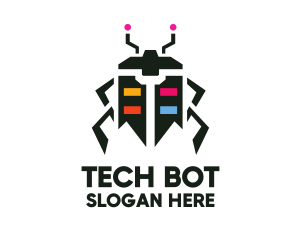 Beetle Tech Robot logo design