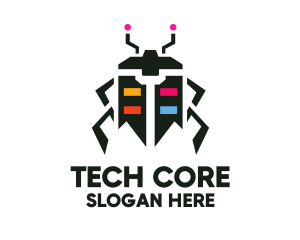 Beetle Tech Robot logo design