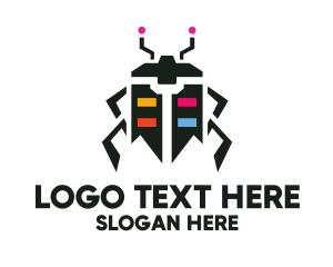Beetle Tech Robot Logo