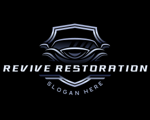 Restoration - Automobile Car Shield logo design