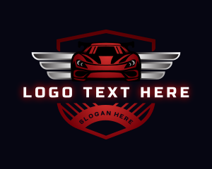 Racing - Automotive Car Detailing logo design