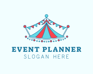 Indoor Playground - Vibrant Carnival Rooftop logo design