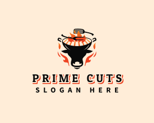 Beef - Beef Grill Barbecue logo design