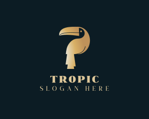 Deluxe Toucan Bird logo design