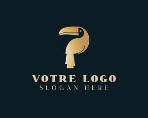 Luxe - Deluxe Toucan Bird logo design