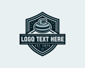 Grappling - Curling Varsity League logo design