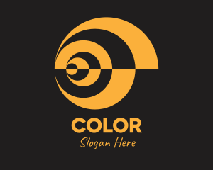 Optics - Optical Yellow Sun logo design