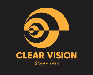 Optics - Optical Yellow Sun logo design