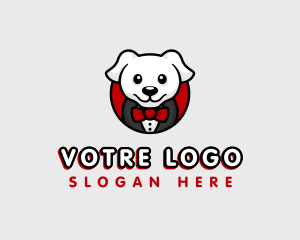 Bow Tie - Pet Puppy Dog logo design