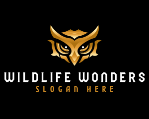 Wildlife Owl Bird logo design