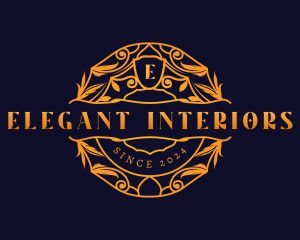 Elegant Ornamental Crest logo design