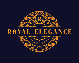 Elegant Ornamental Crest logo design