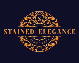 Elegant Ornamental Crest logo design