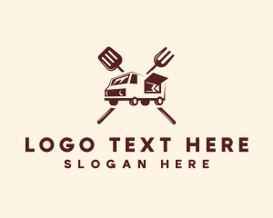 Food - Food Truck Catering logo design