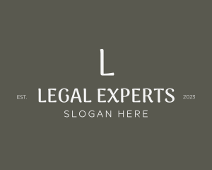 Lawyer - Minimalist Legal Lawyer logo design