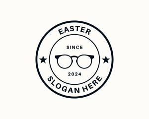 Oculist - Eyeglass Fashion Emblem logo design