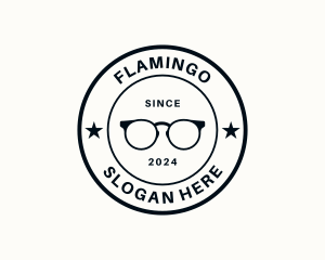 Oculist - Eyeglass Fashion Emblem logo design