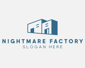 Warehouse Building Factory logo design