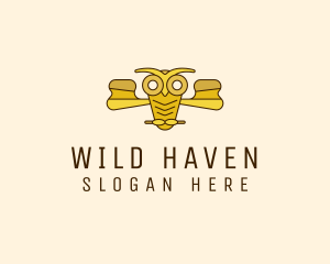 Wildlife Owl Zoo logo design