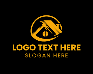 Yellow - House Maintenance Tools logo design