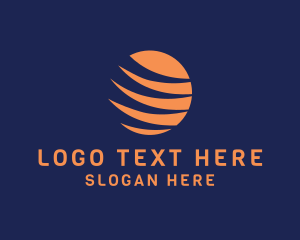 Letter De - Media Globe Agency logo design