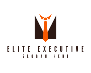 Businessman - Businessman Suit Tie logo design