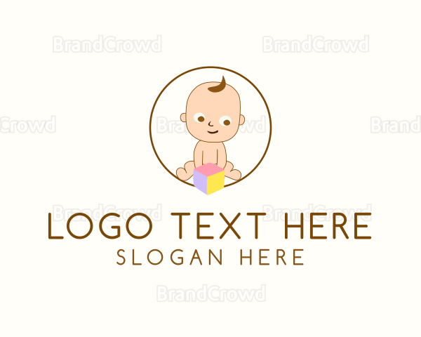 Toddler Toy Block Logo