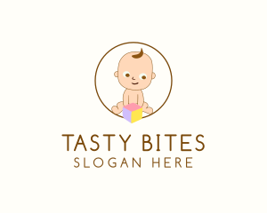 Toy Store - Toddler Toy Block logo design