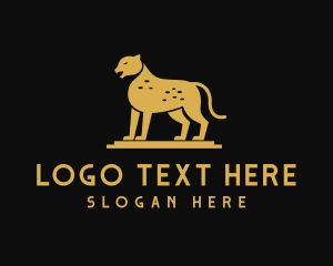 Lebanon - Cheetah Safari Wildlife logo design