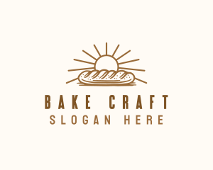 Loaf Bread Bakery logo design