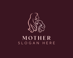 Mother Baby Pediatrician logo design
