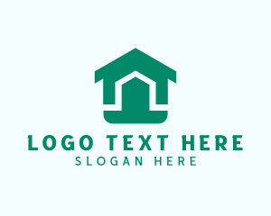 Negative Space - House Shopping Mobile App logo design