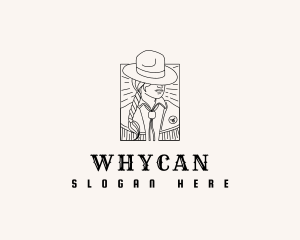 Eatery - Country Western Cowgirl logo design