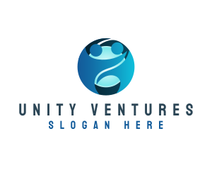 Partnership - Human Charity Community logo design