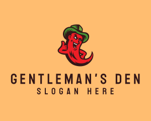 Sir - Chili Cowboy Hat logo design