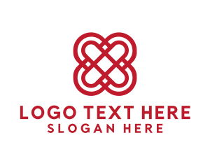 Clover - Modern Clover Letter X logo design
